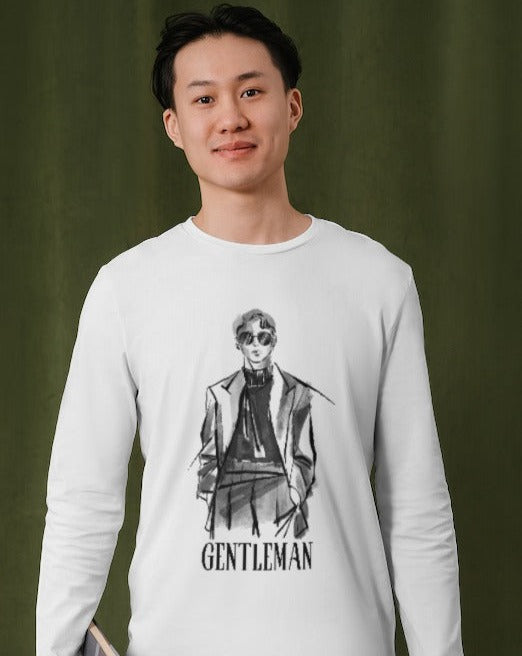 Gentleman Full Sleeve T-Shirt